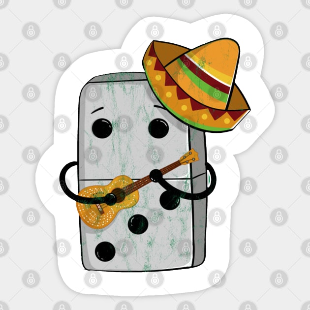 Mexican Train Dominoes Funny Sticker by tanambos